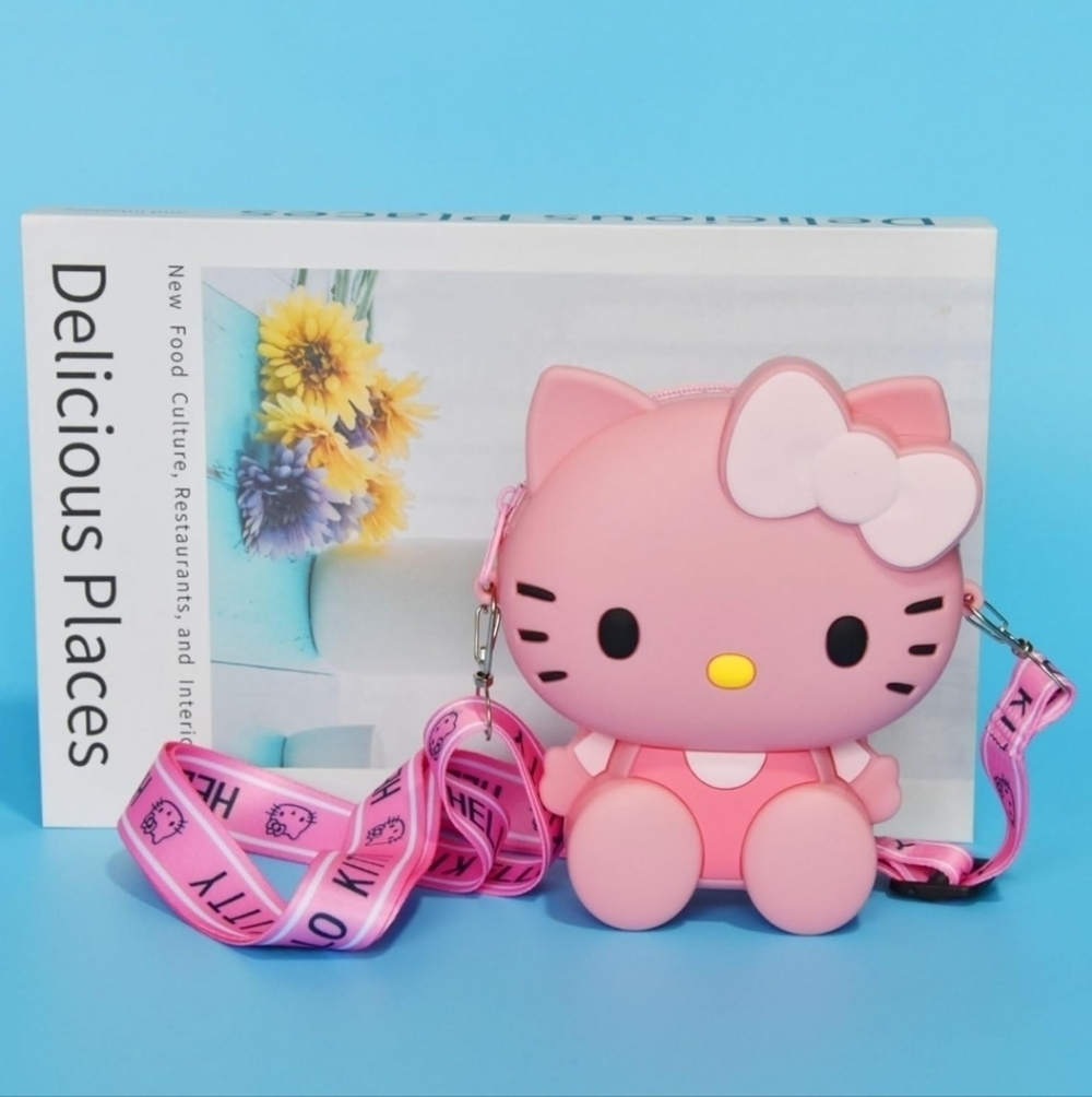 Hello Kitty Pink Kids Crossbody Bag